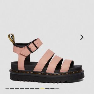 BLAIRE WOMEN'S PISA LEATHER STRAP SANDALS PEACH BEIGE